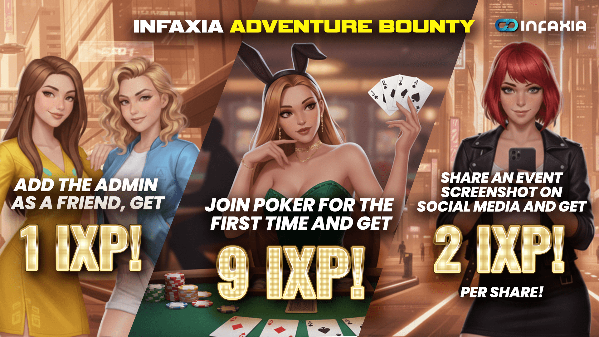 INFAXIA Adventure Bounty: The Saturday Triple Clash