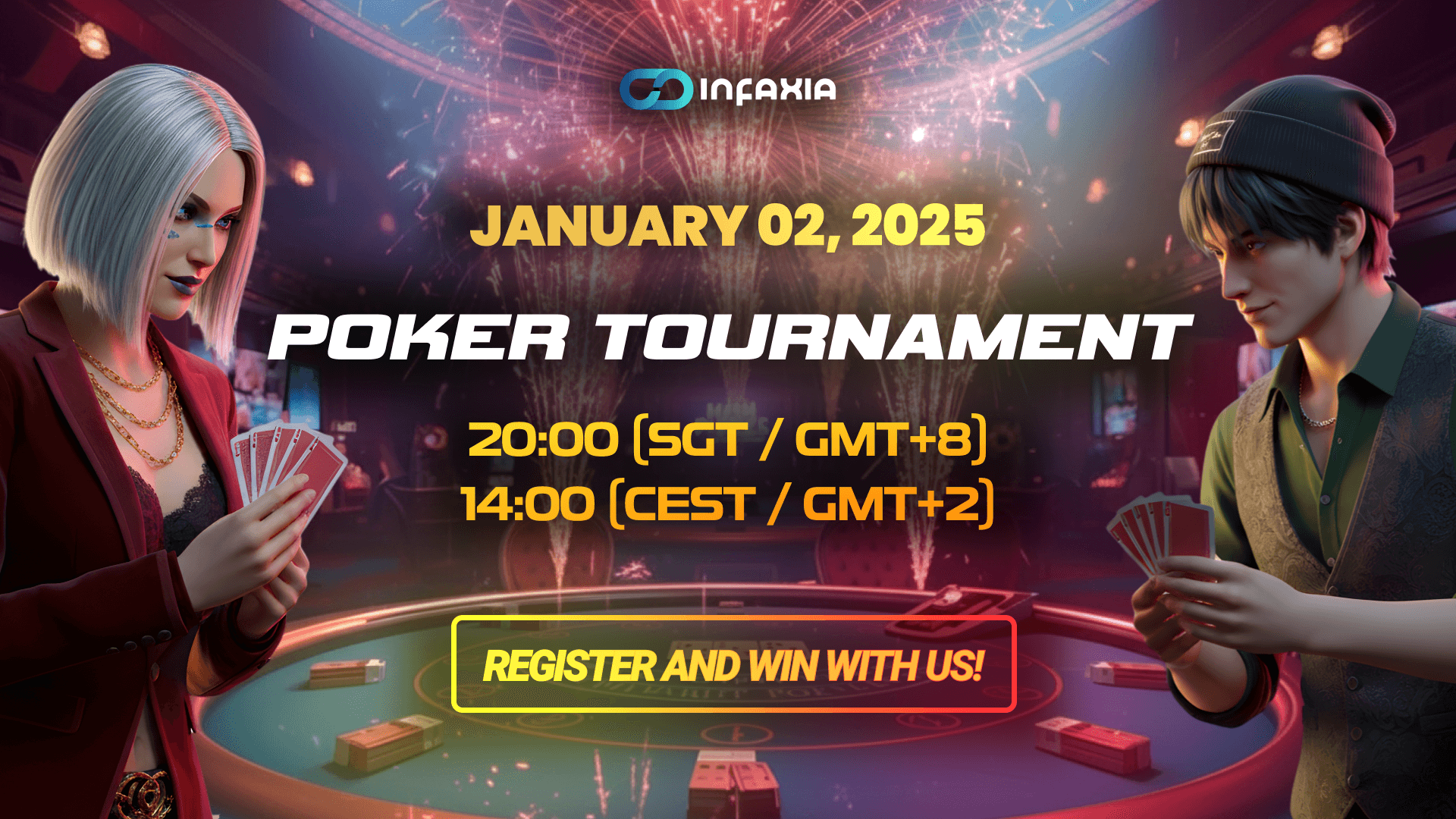 ♠️ INFAXIA Poker Tournament: The Edge of Mind