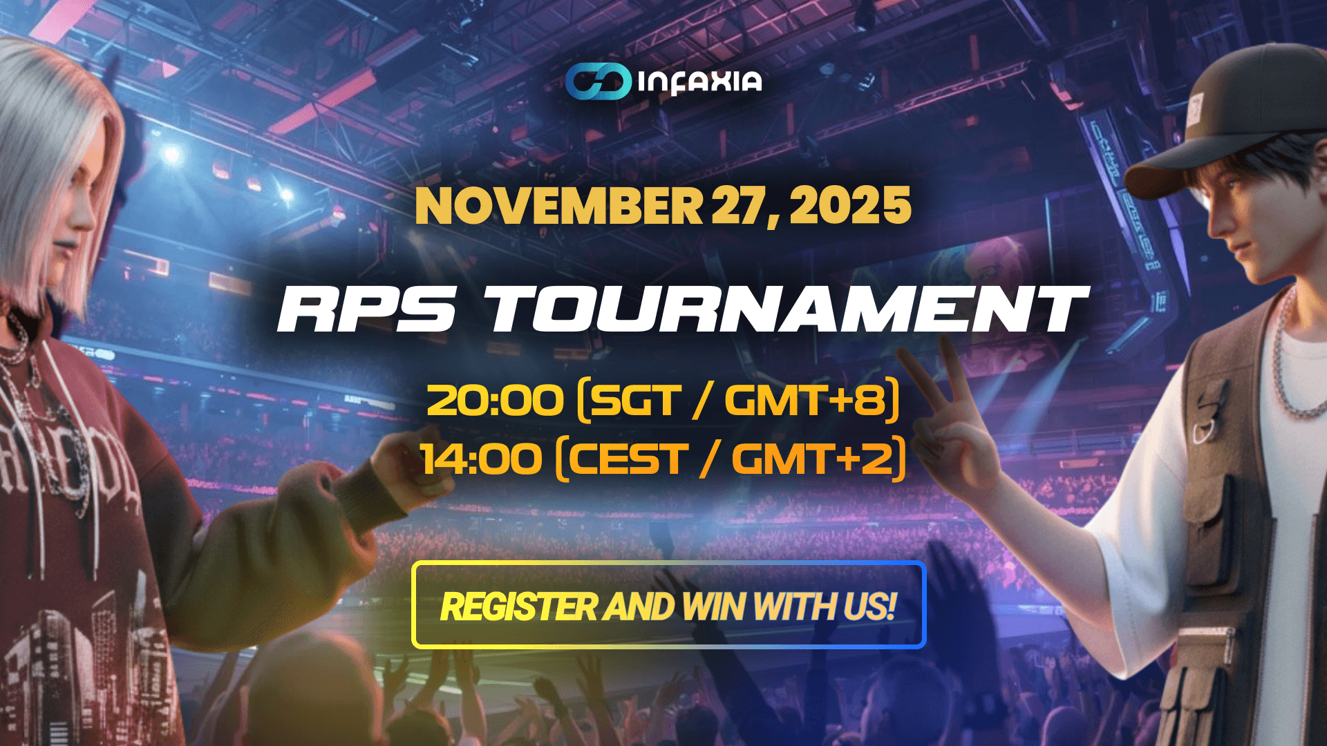 🎯 INFAXIA RPS Tournament RPS00000012 – THE ULTIMATE STRIKE