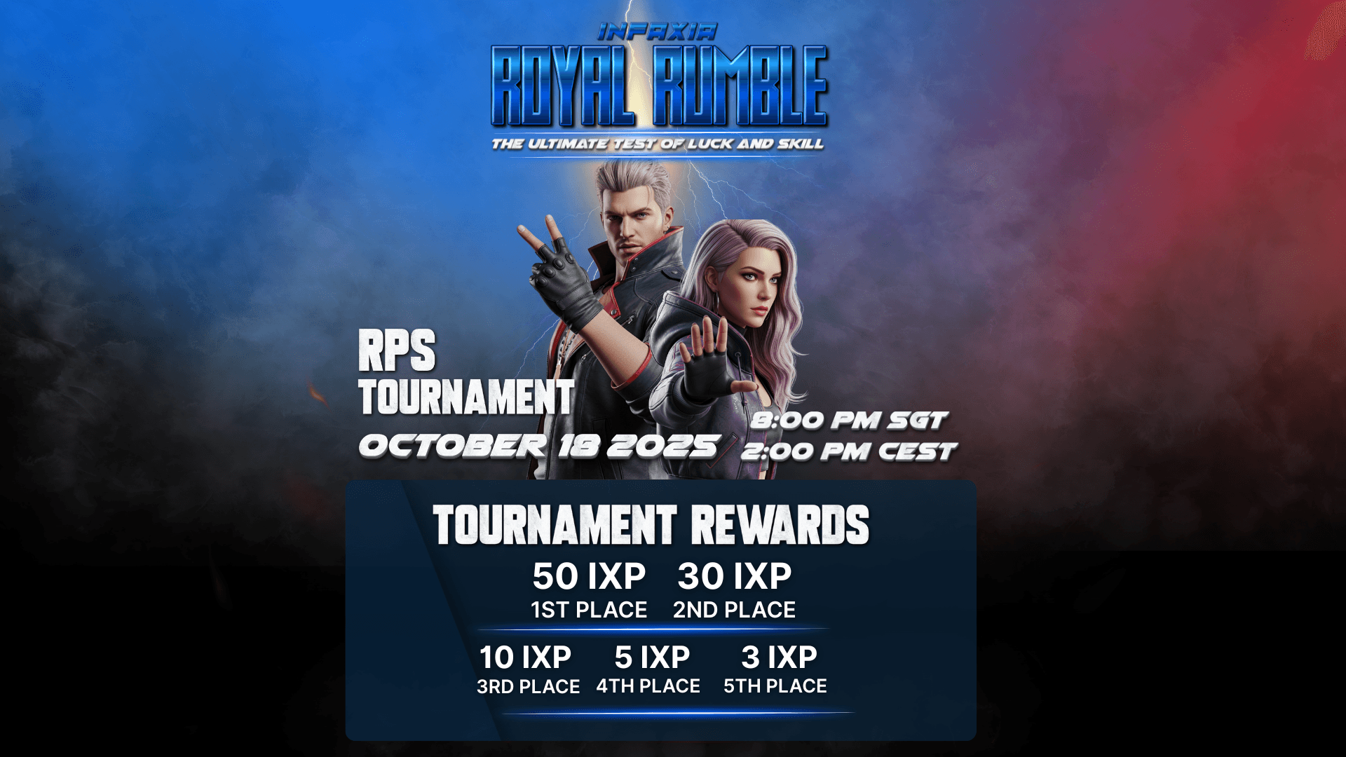 🏆 INFAXIA RPS TOURNAMENT — RPS0000006