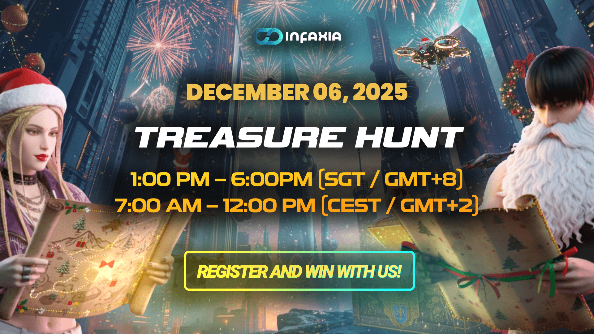 INFAXIA TREASURE HUNT: Discover Beyond the Horizon