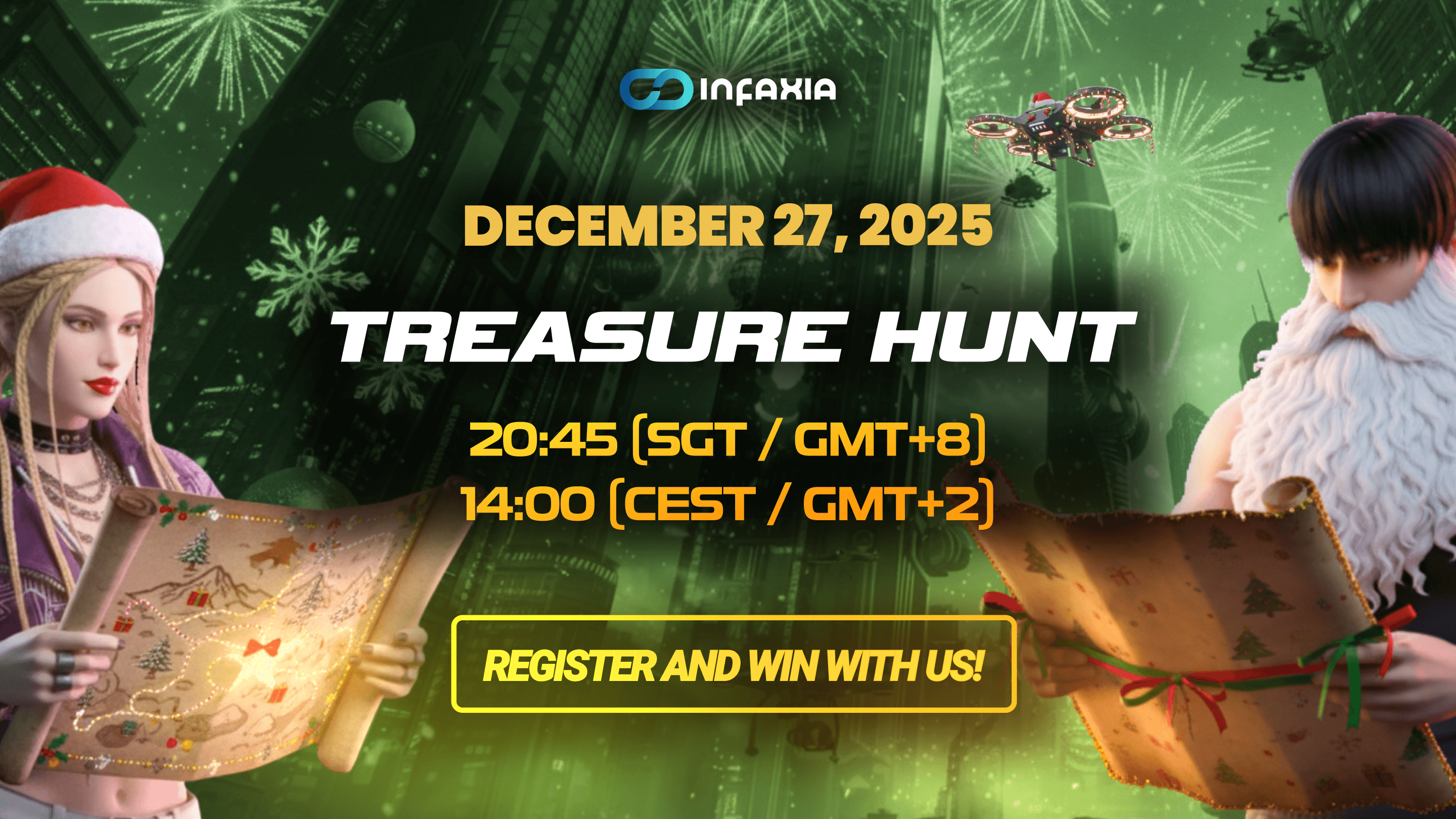 INFAXIA Treasure Hunt: Echoes of the Hidden Vaults